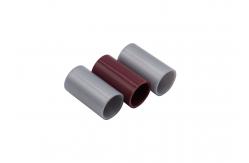 China Grey ABS Plastic Perfume Bottle Cap Cylinder Fea15 Lids Push Pull supplier