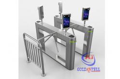 China Barcode RFID Temperature Face Recognition Tripod Turnstile Gate supplier