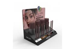 China Customized PVC Display Stand Foam Board Eyebrow Pencils Display Racks For Cosmetics supplier