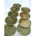 White Tin Can Easy Open Lid / End for PET / Plastic bottle # 307