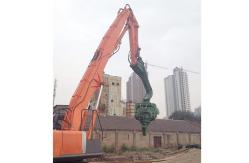 China 20M Long Reach Boom Excavator Pile Driver Q355B High Strength supplier