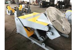 China 5T Hydraulic Elevating Welding Rotating Display Table With Remote Hand Control supplier