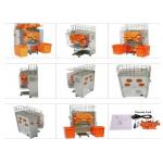 Anti-corrosion SS Commercial Orange Juicer Machine , Automatic Lemon Orange Squeezer for sale