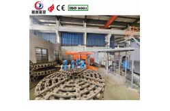 China Precision Molding Bi Axial Rotomoulding Machine With Customizable Arm Length For Pickleball supplier