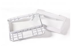China Encapsulated Fridge Vegetable Tray Glass supplier
