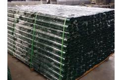 China Garden Security Perimeter Peach Shape Post 1.8m Curved Metal Fence supplier