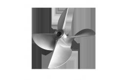 China 4 Balde CNC Processing Yamaha 90 Hp Propeller Outboard Engine supplier
