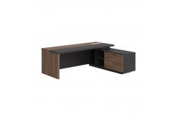 China L Shaped Executive Office Furniture Modern Executive Office Table supplier
