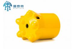 China 11° 38mm 7 Buttons Tapered Button Bit For Hard Rock Granite Drilling supplier