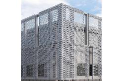 China White PVDF Coating Metal Building Facades Panels 3mm Fireproof supplier