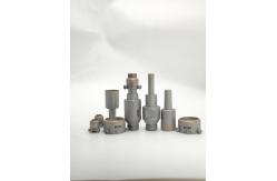 China Shank Coring Glass Drill Bits Sandblasting / Sintering Process Frosted Texture supplier