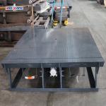 Steel Adjustable Dock Plate 8000kg-15000kg Hydraulic Loading Dock