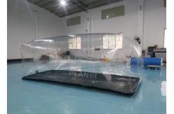 China Transparent PVC Dustproof Inflatable Car Garage Tent supplier