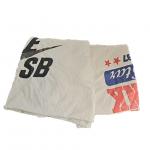 Lint Free Recycled Printed Cotton Wiping Rags for Marine Cleaning for sale