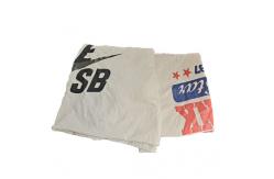 China Lint Free Recycled Printed Cotton Wiping Rags for Marine Cleaning supplier
