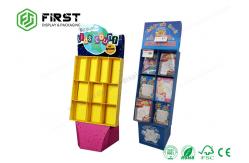 China Flat Packed Custom Cardboard Pop Displays For Shopping Mall supplier