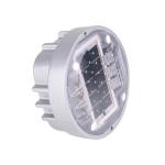 Road Safety Solar Embedded Cat Eye Road Stud Made of High Reflection and Aluminium PC for sale