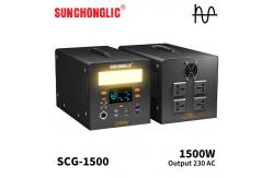 China 1500W Solar Powered Generator 220V DC 25V 10A Solar Panel Generator supplier