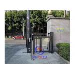 Half height smart face barcode identify advertising equipment turnstiles for Commercial Parking Lots for sale