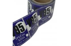 China Epoxy Custom Labels  Sticker Labels Waterproof Printing for food and beverage labels supplier