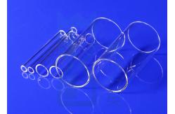 China Custom Diameter Semiconductor Quartz Testing Tubing Transparent And Opaque Polished supplier
