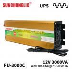 3000w 3000va Ups Inverter With Charger Modified Sine Wave 50Hz 12v 220v For Home Use for sale
