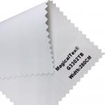 Blockout custom 100% polyester 2.8m width Foam white coating roller blinds fabrcs for window treatments for sale