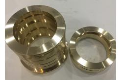 China C93200 Cast Bronze Bearings Infeed & Outfeed Angles Threading Grooving Blunting supplier