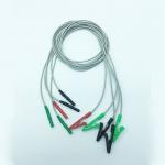 Normal Din Plug System Latex Free TPU ECG Lead Wire for sale