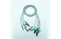 China Normal Din Plug System Latex Free TPU ECG Lead Wire supplier