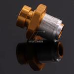 High Hardness Brass Aluminium Profile CNC Deep Processing For Pipe Connections for sale