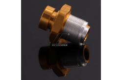 China High Hardness Brass Aluminium Profile CNC Deep Processing For Pipe Connections supplier