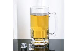 China Personalized Extra Large Beer Stein Glass Mug With Handle 35 Ounce supplier