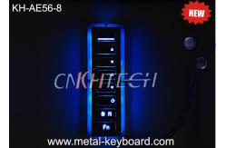 China 8 Keys Vandal Resistant Backlit Rugged Keypad In Customization Design supplier