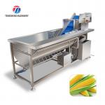 180KG Fruit and vegetable washing machine pepper vegetable spray washing machine spring onion and leek cleaning for sale