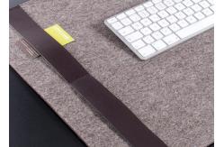 China Multi Functional Office Dual Use 40*80cm Felt Mouse Mat supplier