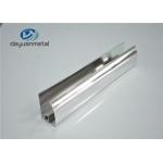 EN755-9 Bright Dip Surface Aluminium Shower Profiles For Bathroom 1.4mm Thickness for sale