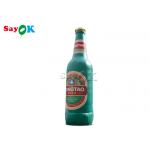 Custom PVC Advertising Inflatable Beer Wine Bottle Model for sale