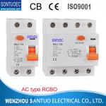 A  or AC Type 2P 4P 30MA  RCBO Circuit Breaker 6KA Automatically Disconnect STRO7-40 for sale