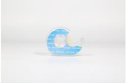 China Invisible Custom Printed Box Tape , 24mm Width Clear Acrylic Tape supplier