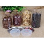 Moistureproof Recycle Clear Pet Jars PET Plastic Food Cans For Powder / Drink