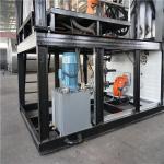 Double Heating Asphalt Melting Machine , Labor Saving Drummed Asphalt Melter for sale