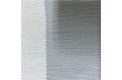 China CRINKLE CHIFFON White Polyester Fabric , Washable 100 Percent Polyester Fabric supplier