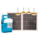 818 LED Solar Home Light System With IP65 Rating For TV And Fan Portable Solar Power Station for sale