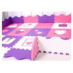 Non-Toxic Eva Puzzle Foam Playmat  With  Rails New Desgin