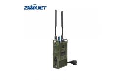 China Rugged IP66 4G-LTE 82Mbps Manpack IP Mesh Radio Video Transmitter supplier