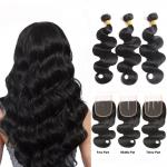Minimum Shedding Unprocessed Cambodian Human Hair Weave / Body Wave Human Hair for sale