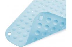 China Practical Reusable Silicone Bathroom Mat , Lightweight Suction Mat For Shower supplier