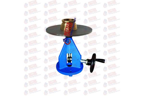 ASTM C230 Cement Testing Instruments 300mm Diameter Flow Table Test Apparatus