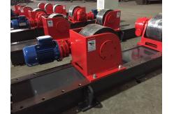 China Bolt  Adjustment Conventional Pipe Welding Rollers 40 Ton Load Capacity supplier